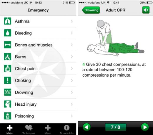 aplicación de ambulancia de san juan