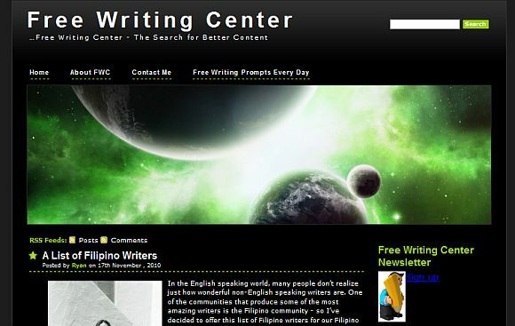 Los 10 temas de WordPress de ciencia ficción más importantes scifi5