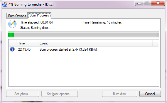 software de grabación de cd