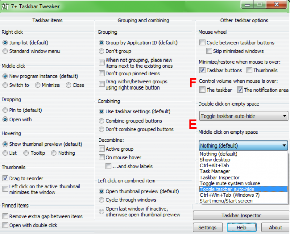 Barra de tareas Tweaker Anotaciones 2