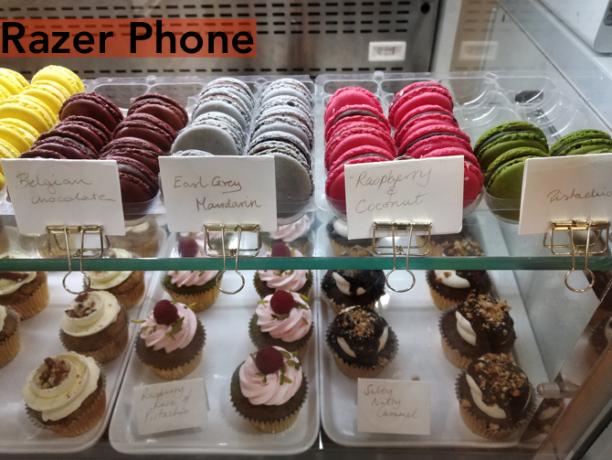 Revisión del teléfono Razer: hay un macaron de cámara razer por primera vez para todo