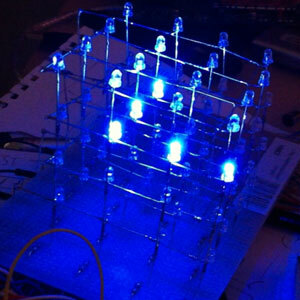 frecuencia arduino led