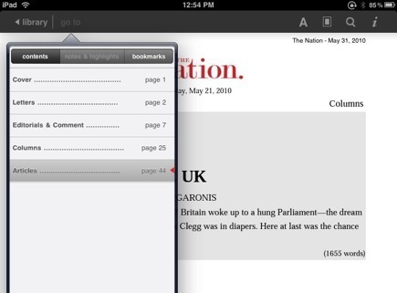 Barnes & Noble eReader - Superior a iBook y Kindle en casi todos los sentidos [iPad] barnsnoblereader 1