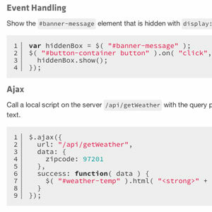 revisión de jquery