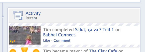 Babbel: una herramienta interactiva para lingüistas en ciernes Facebook sin sentido