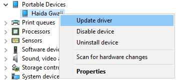 Cómo instalar controladores de Windows para dispositivos portátiles de Android Phone Device Manager