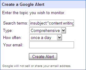 10 usos de las alertas de Google para un tema independiente