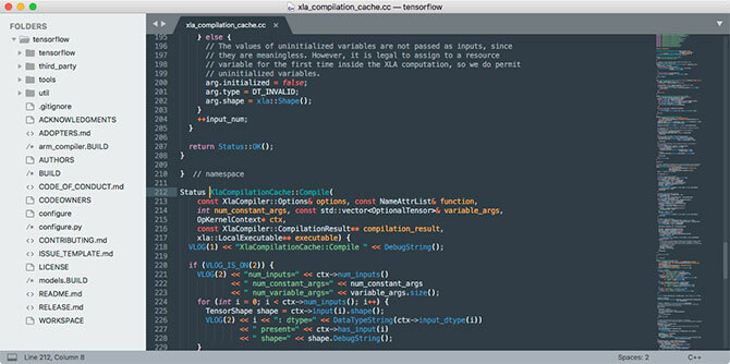 Sublime Text 3 mejor editor de texto HTML para Mac