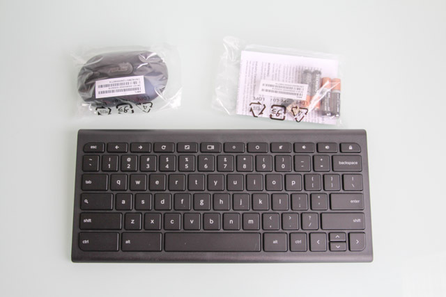 Chromebox: teclado y mouse