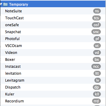 TextExpander temporal