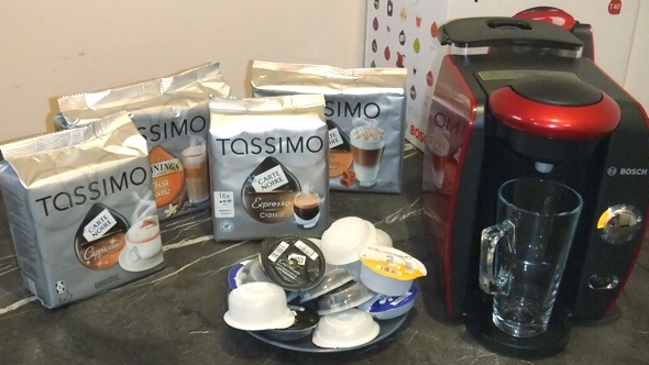 revisión de la máquina de café bosch tassimo