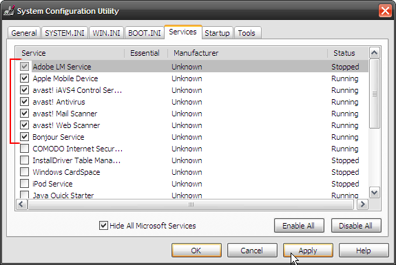 Cómo solucionar problemas de Windows con el diagnóstico MSconfig Utility 5