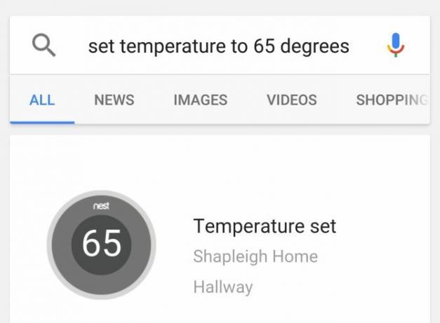 Nest Smart Thermostat With Google Now Ejemplo