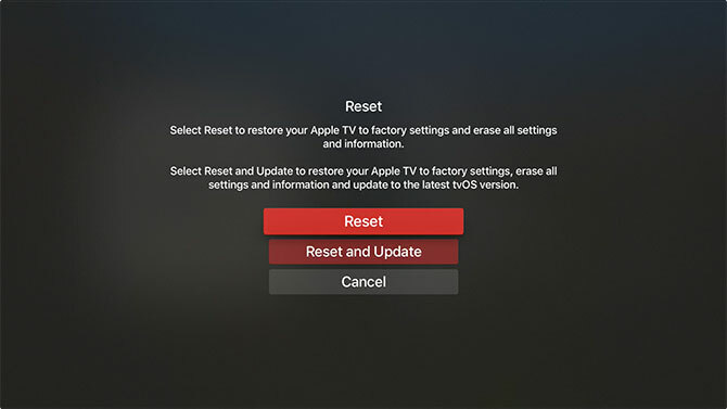 Cómo configurar y usar el reinicio de Apple TV en Apple TV