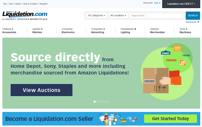 tienda liquidation.com