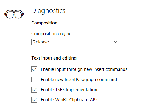 Cómo habilitar la página de opciones ocultas en los diagnósticos de borde de Microsoft Edge