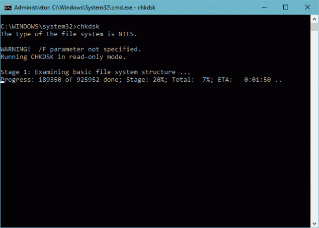 Comandos CMD esenciales de Windows que debe conocer chkdsk