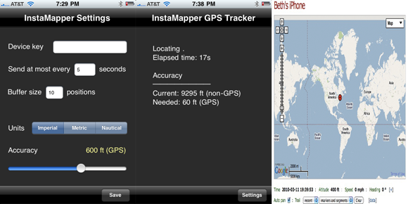 iphone gps de seguimiento