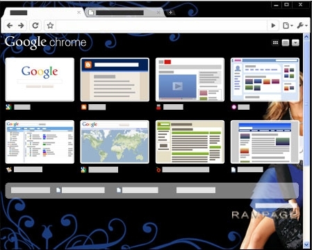 Los 10 mejores temas de Google Chrome Captura de pantalla 2011 03 24 a las 2