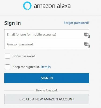 Cómo configurar y usar su Amazon Echo Dot 03 Echo Dot Iniciar sesión