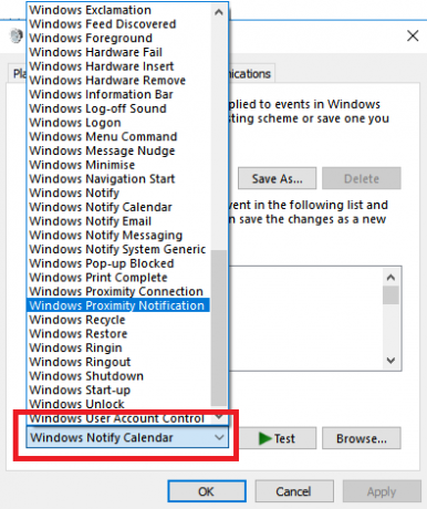 Cómo personalizar sonidos en Windows 10 (y dónde descargarlos) sonido de Windows 10 personalizar seleccionar