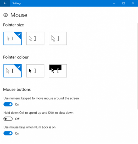 Cómo personalizar el mouse en Windows 10