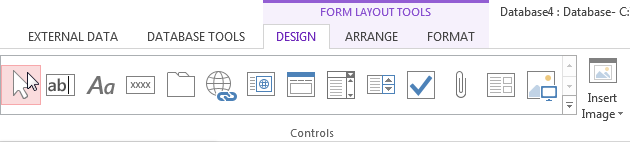 Acceder al diseño del formulario 2013