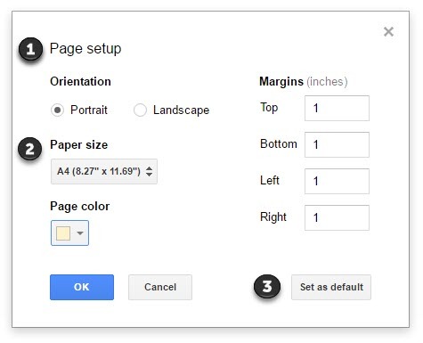 Cómo darle vida a Google Docs con configuraciones de página de colores de fondo personalizados